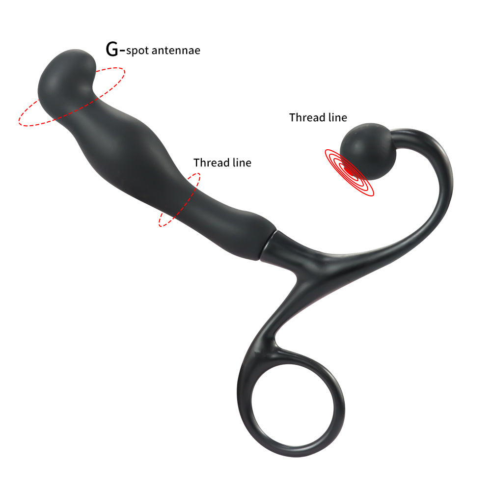 Samurai Prostate Massager Silicone Anal Plug