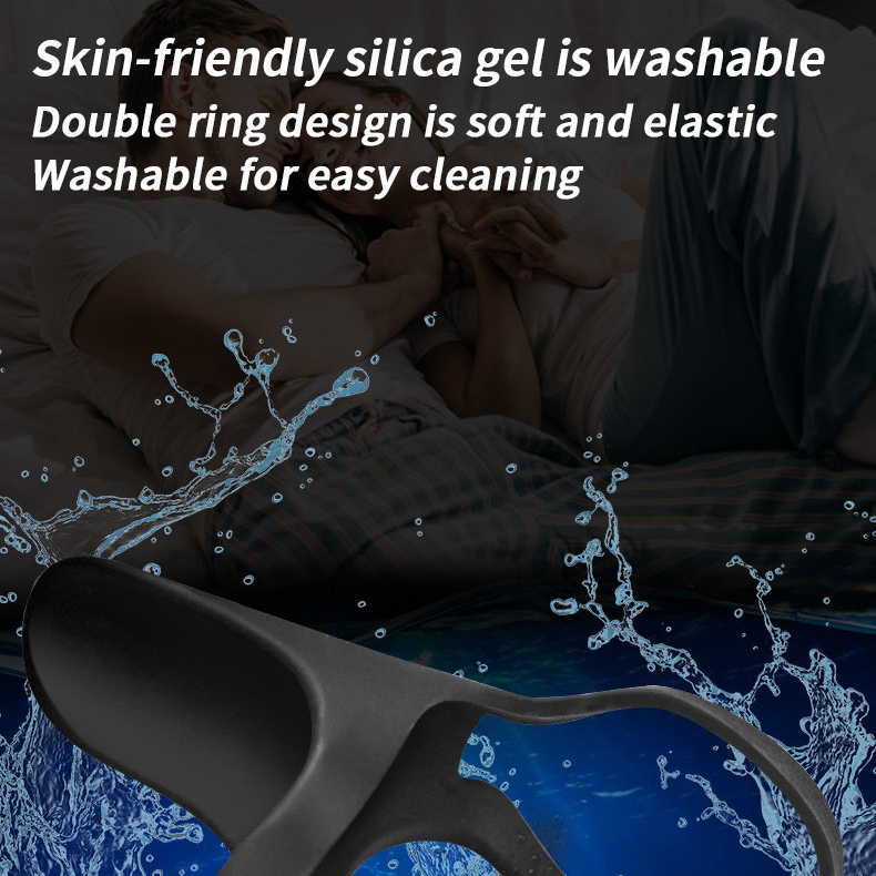 Silicone Long-Lasting Time-Delay Lock Ring