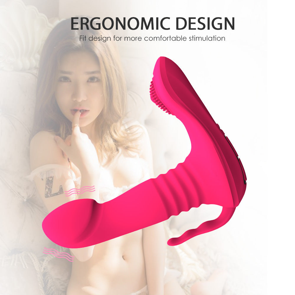 Telescopic Vibrator Taps The Wearable App Control