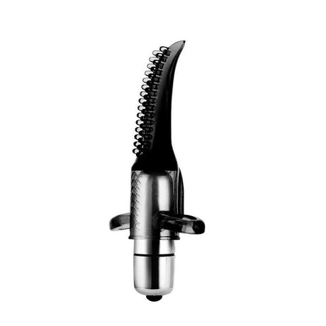 Vibrating Finger Cot Tongue Masturbator