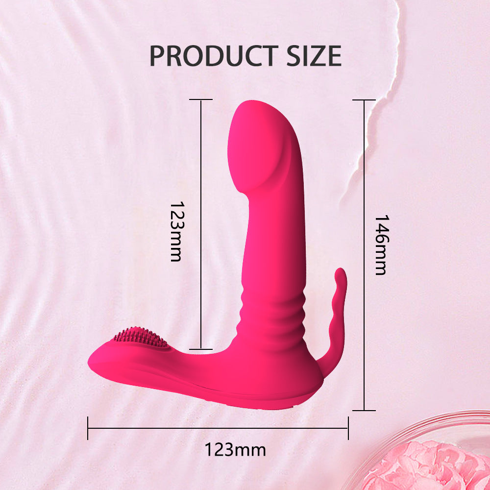 Telescopic Vibrator Taps The Wearable App Control