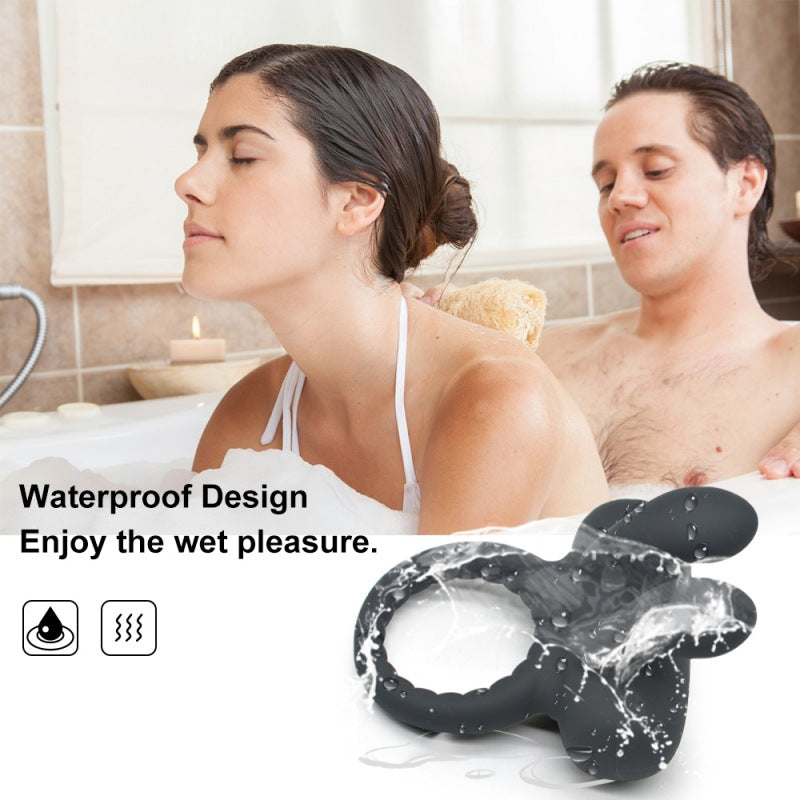 Vibrating Cock Ring with Bunny Ears