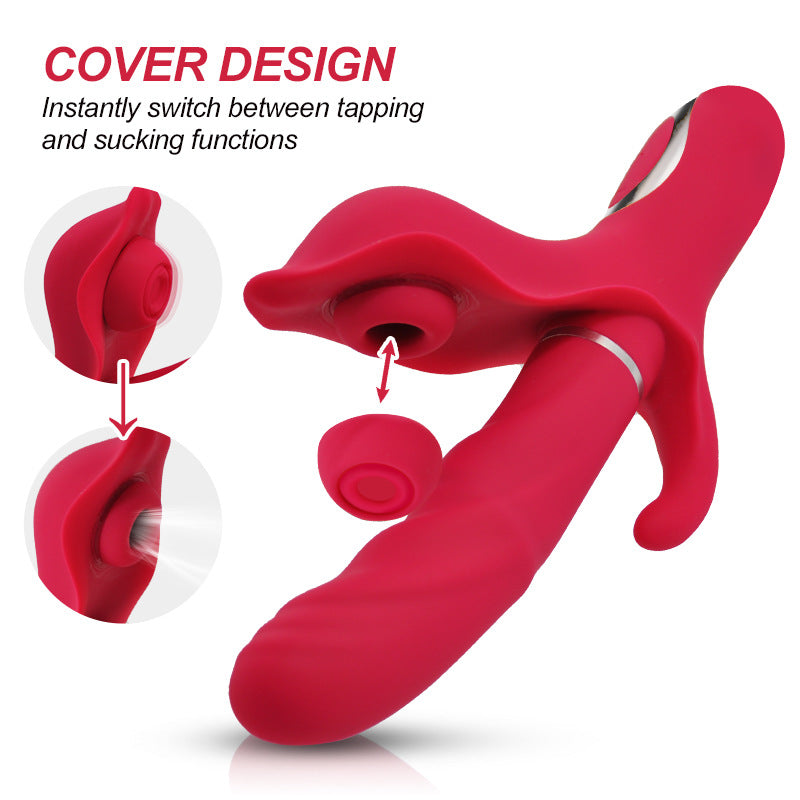 Vibration, Slap, Suction, And Stimulation Vibrator