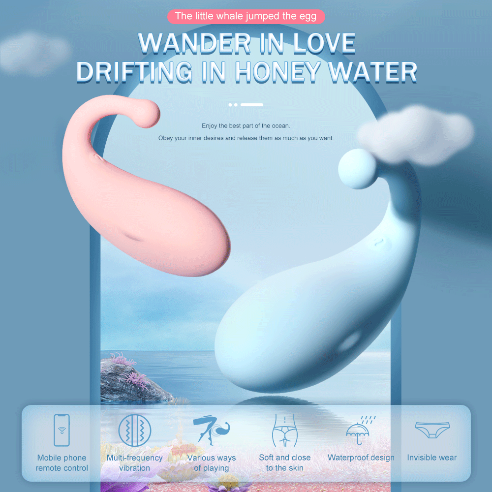 Long-Distance Remote Control Vibrating Egg Female Sex Toys