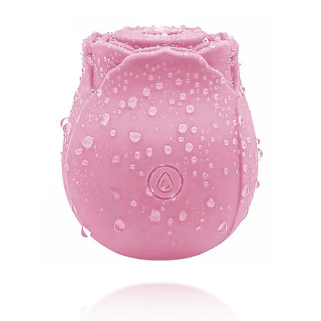 Pink Rose Suction Vibrator 7 Frequency Sucking Clit MassageRose Toy