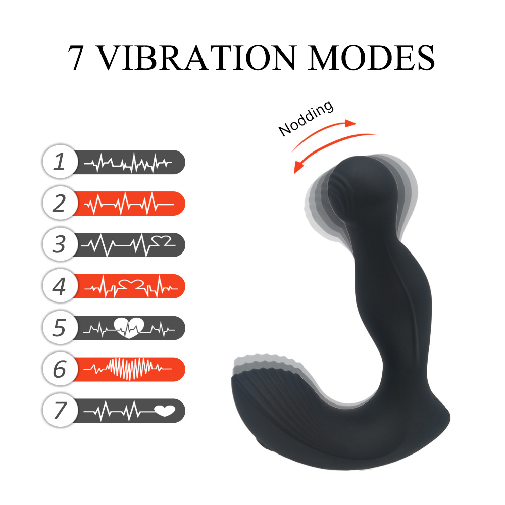Prostate Masturbation Remote Egg Jumping Male Anal Plug