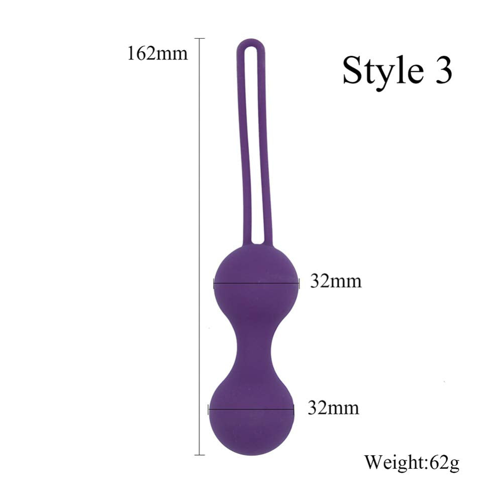 3-Pack Silicone Vaginal Tightening Balls