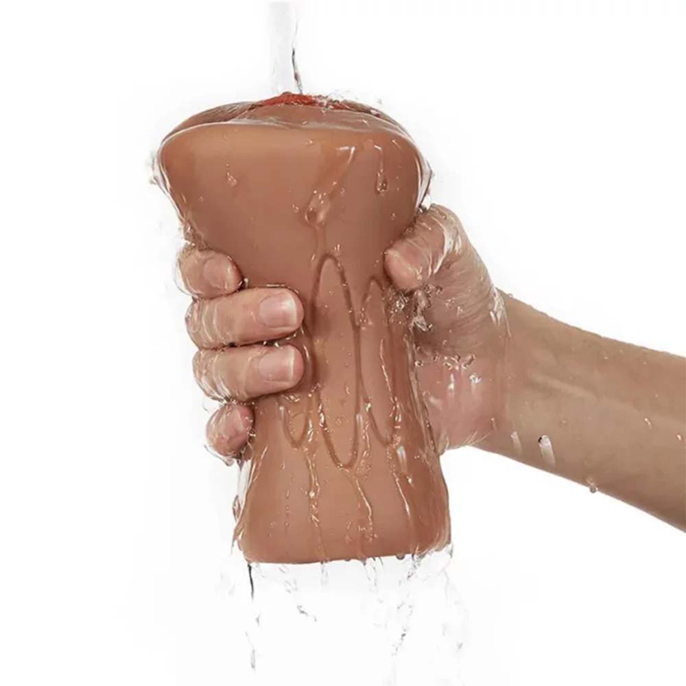 Simulated Soft Silicone Pocket Pussy Sex Toy