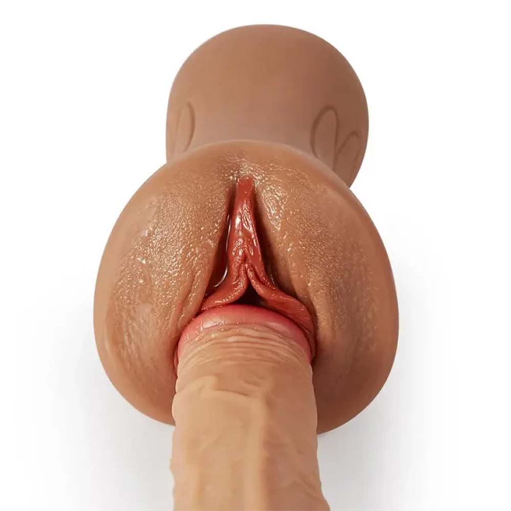 Simulated Soft Silicone Pocket Pussy Sex Toy