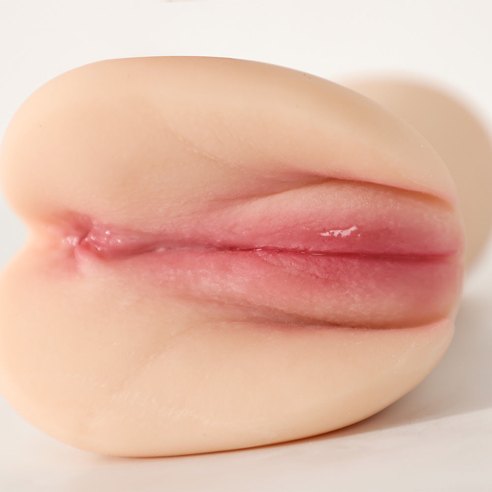 Portable Pocket Pussy Realistic Texture Soft Fake Pussy for Penis Stimulation