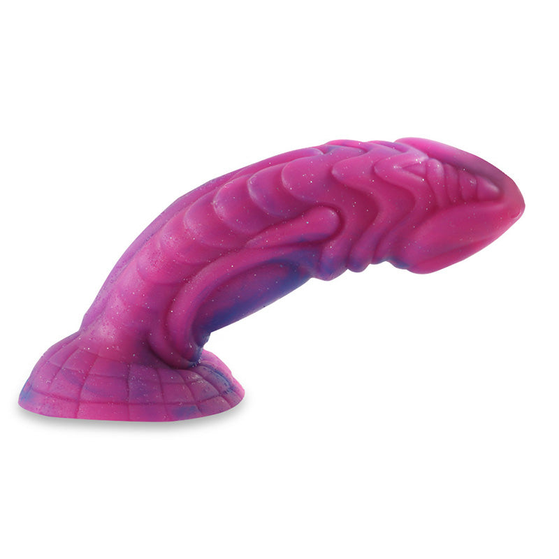 Rose Red Silicone Special-Shaped Artificial Dildo