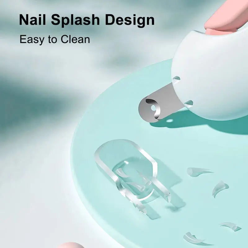 Cat Nail Clippers with Adjustable Aperture, Safe Cat Nail Trimmer with Circular Cut Hole
