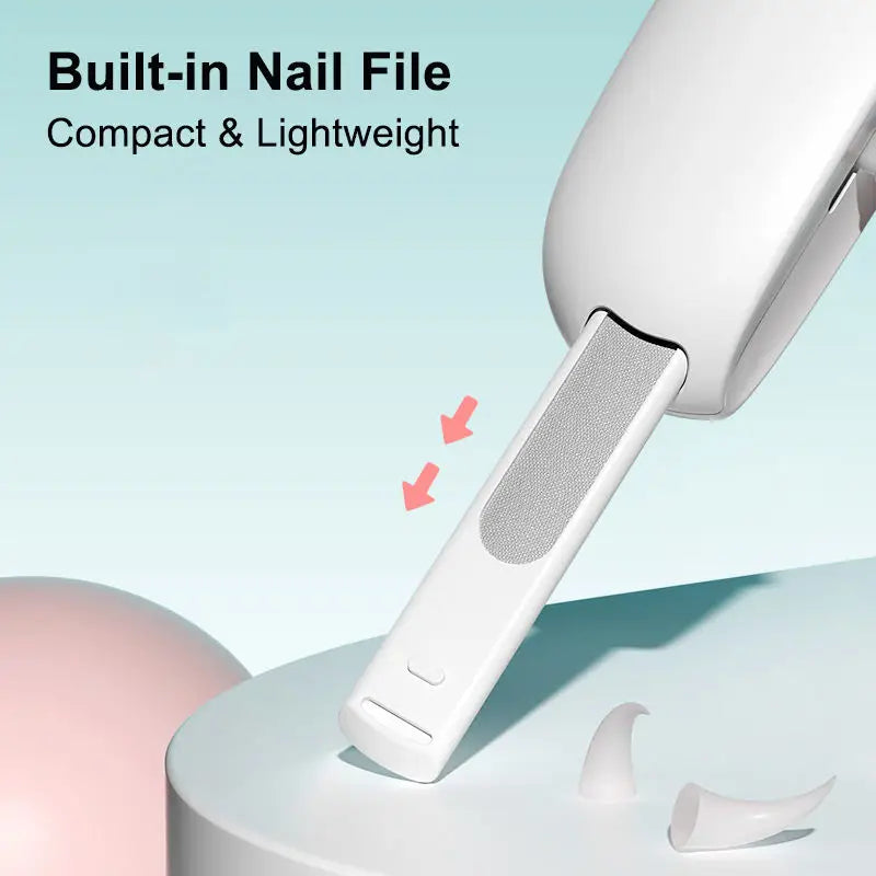 Cat Nail Clippers with Adjustable Aperture, Safe Cat Nail Trimmer with Circular Cut Hole