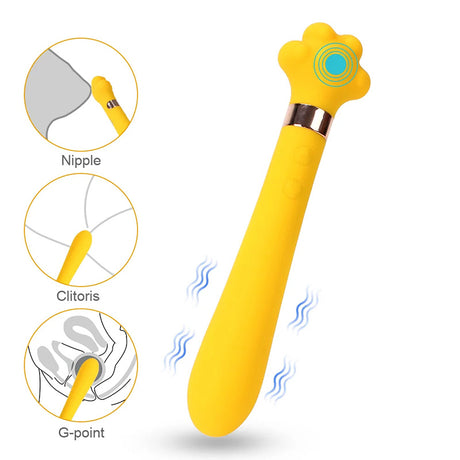 Smart Heated Vibrating Cat Paw Vibrator