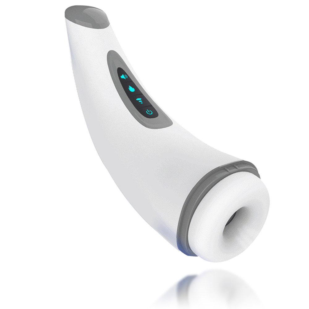 Smart Voice Heating 3 Sucking and 7 Vibration Modes Masturbator