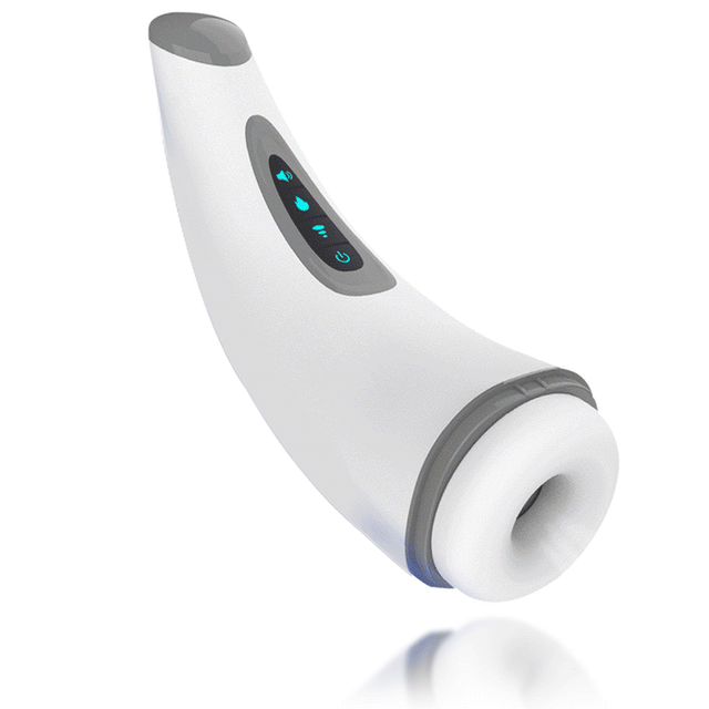 Smart Voice Heating 3 Sucking and 7 Vibration Modes Masturbator