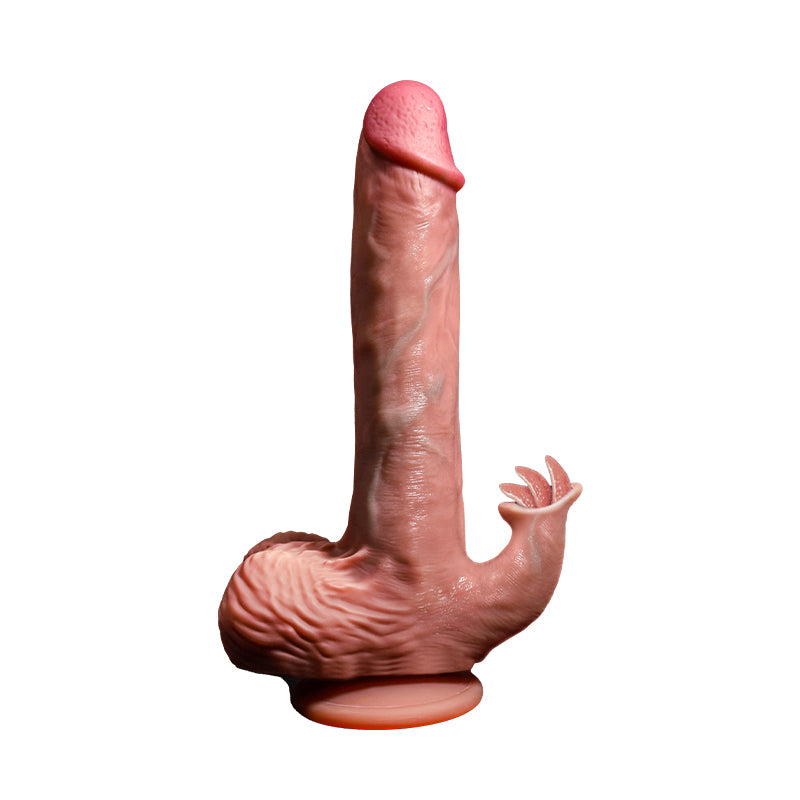 Tarzan III Penis-Premium Suction Cup Rabbit Double G Dildo For Premium Machine