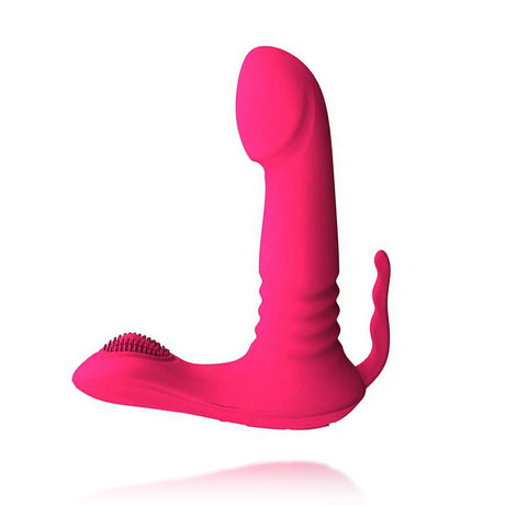 Telescopic Vibrator Taps The Wearable App Control