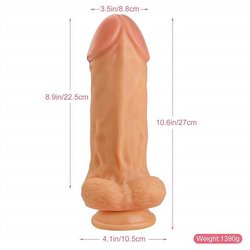 3.5'' Diameter Thick Simulated Liquid Silicone Giant Dildo