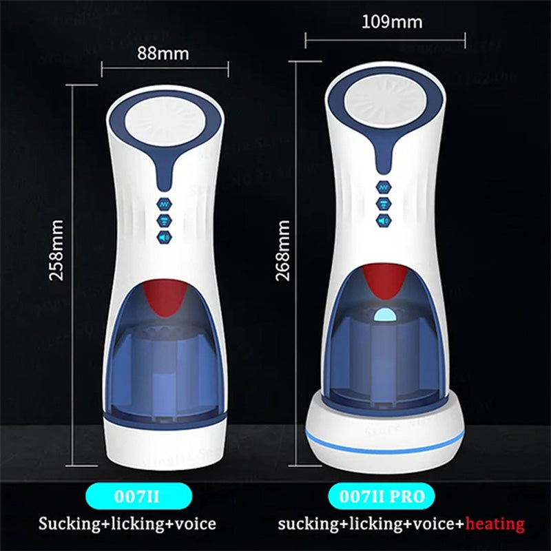 Tongue Licking Pronunciation Masturbation Cup Male Masturbator