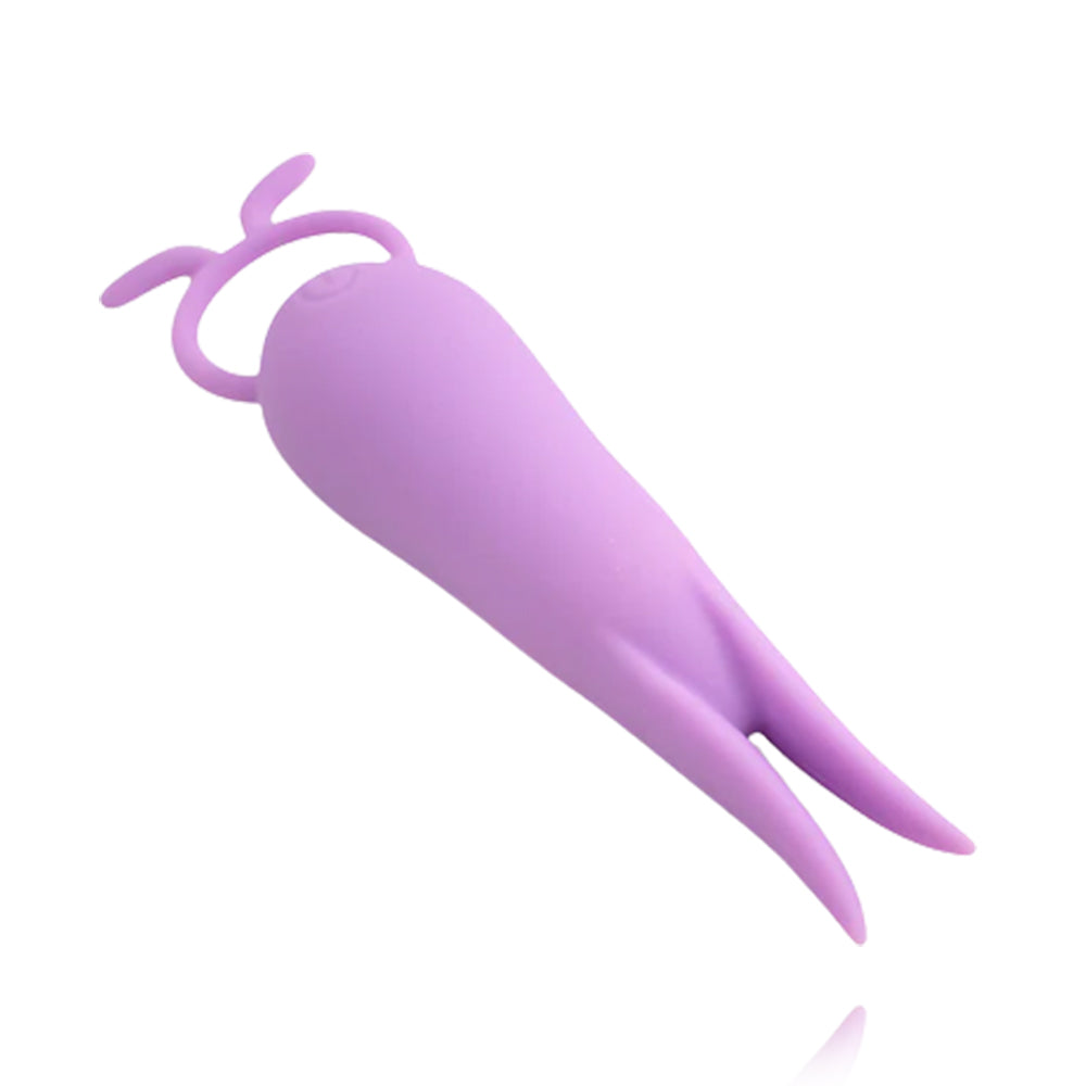 USB Rechargeable Silicone 10-Frequency Vibration Wireless Fun Vibrator
