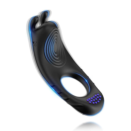 Vibrating Lock Ring Electric Remote Control Vibrator