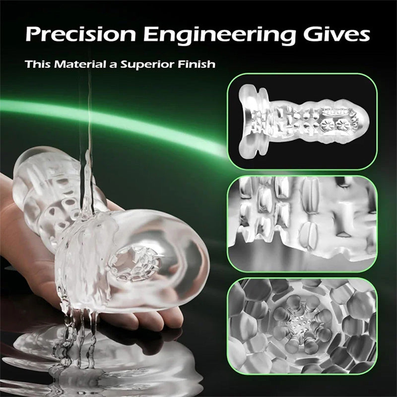 Victor - 9 Vibrating, 8 Thrusting Modes & 2 Heating Levels Male Aircraft Cup