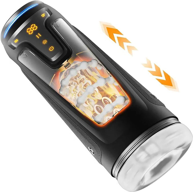 Victor - 9 Vibrating, 8 Thrusting Modes & 2 Heating Levels Male Aircraft Cup