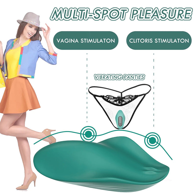 Wireless Remote Control Women's Wearable Vibrating Egg