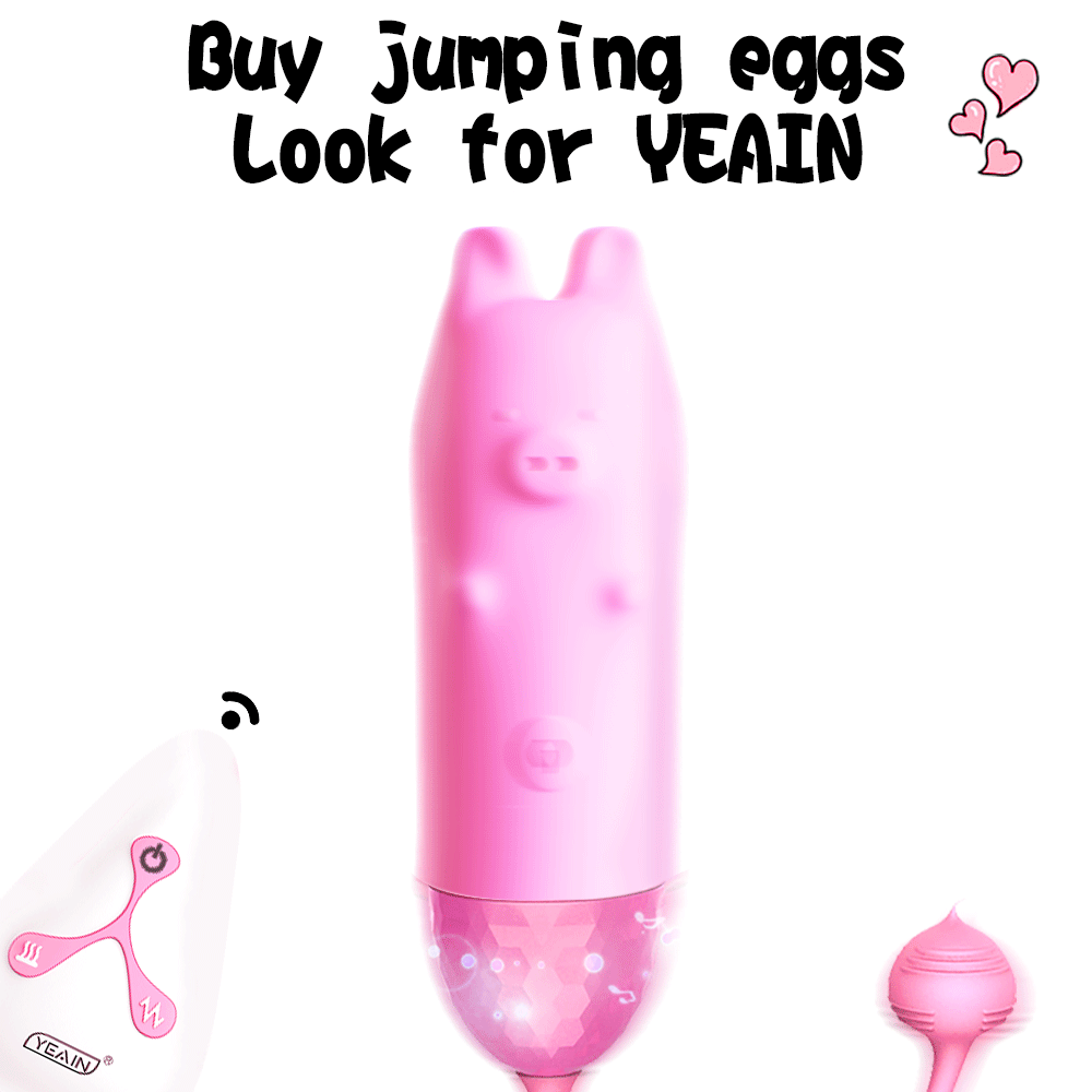 Piggy G-spot Vibrator -10 Frequency Wireless Control Piglet Vibrator