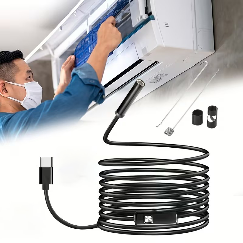 USB Endoscope for Smartphone - Waterproof Borescope Camera