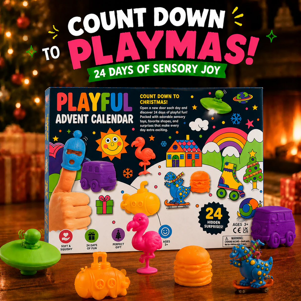 š 24-Day Squishy Advent Calendar ā A New Surprise Every Day š