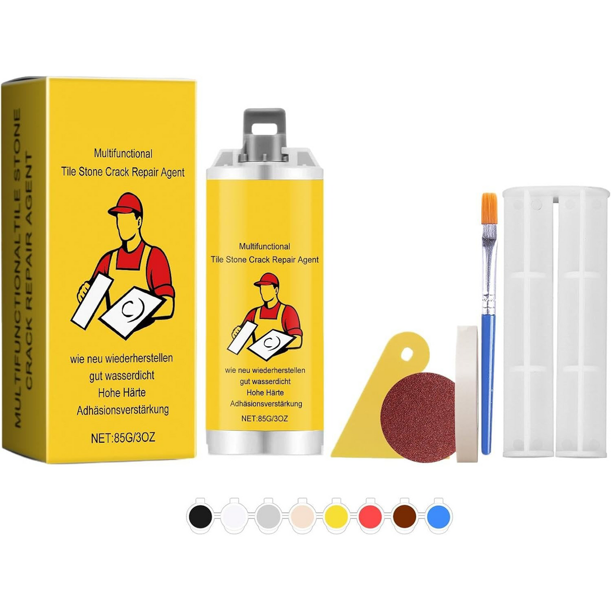 🧱 BUY 1 GET 1 FREE! ✨Tile & Stone Crack Repair Kit