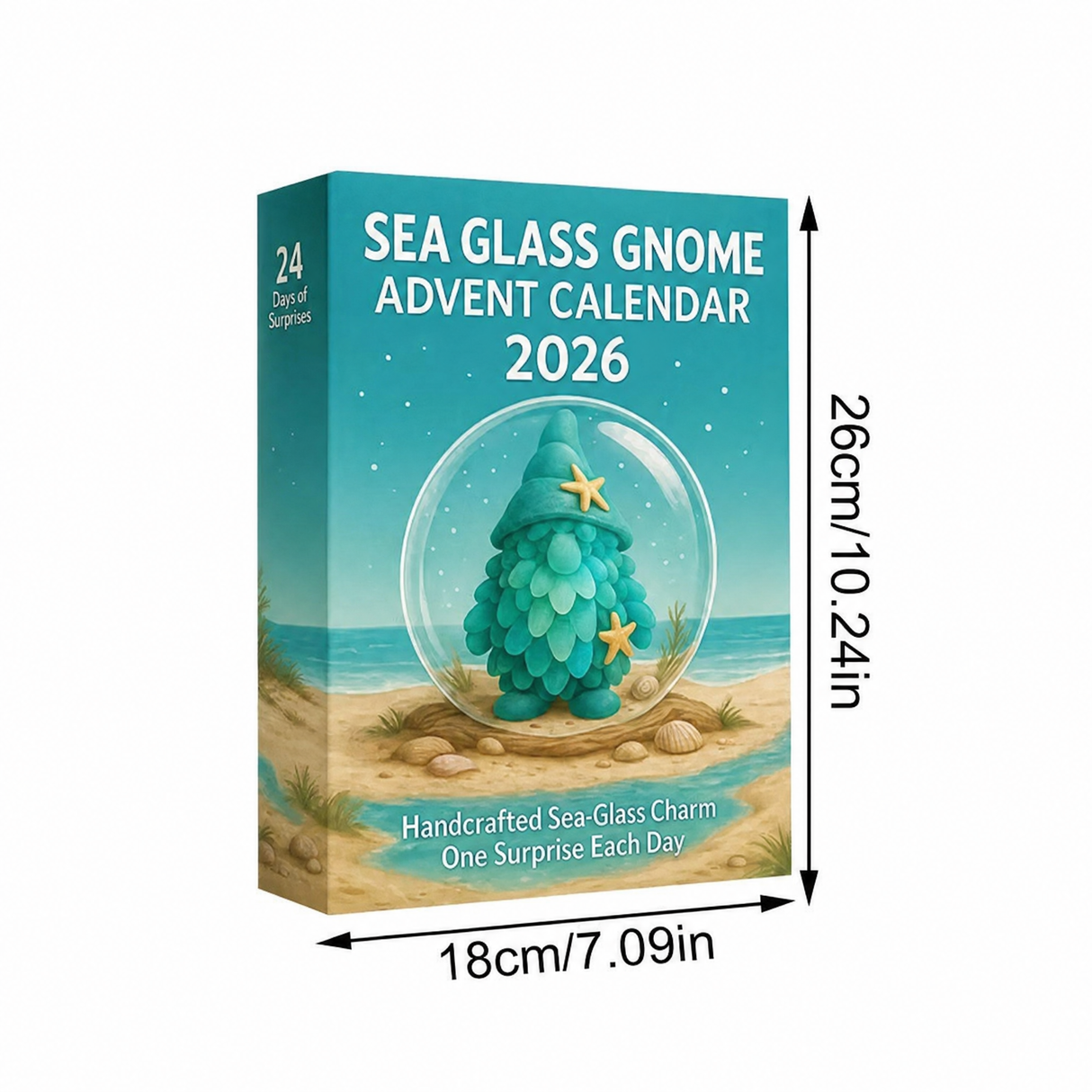 🌊🧝♂️Sea Glass Gnome Advent Calendar 2026