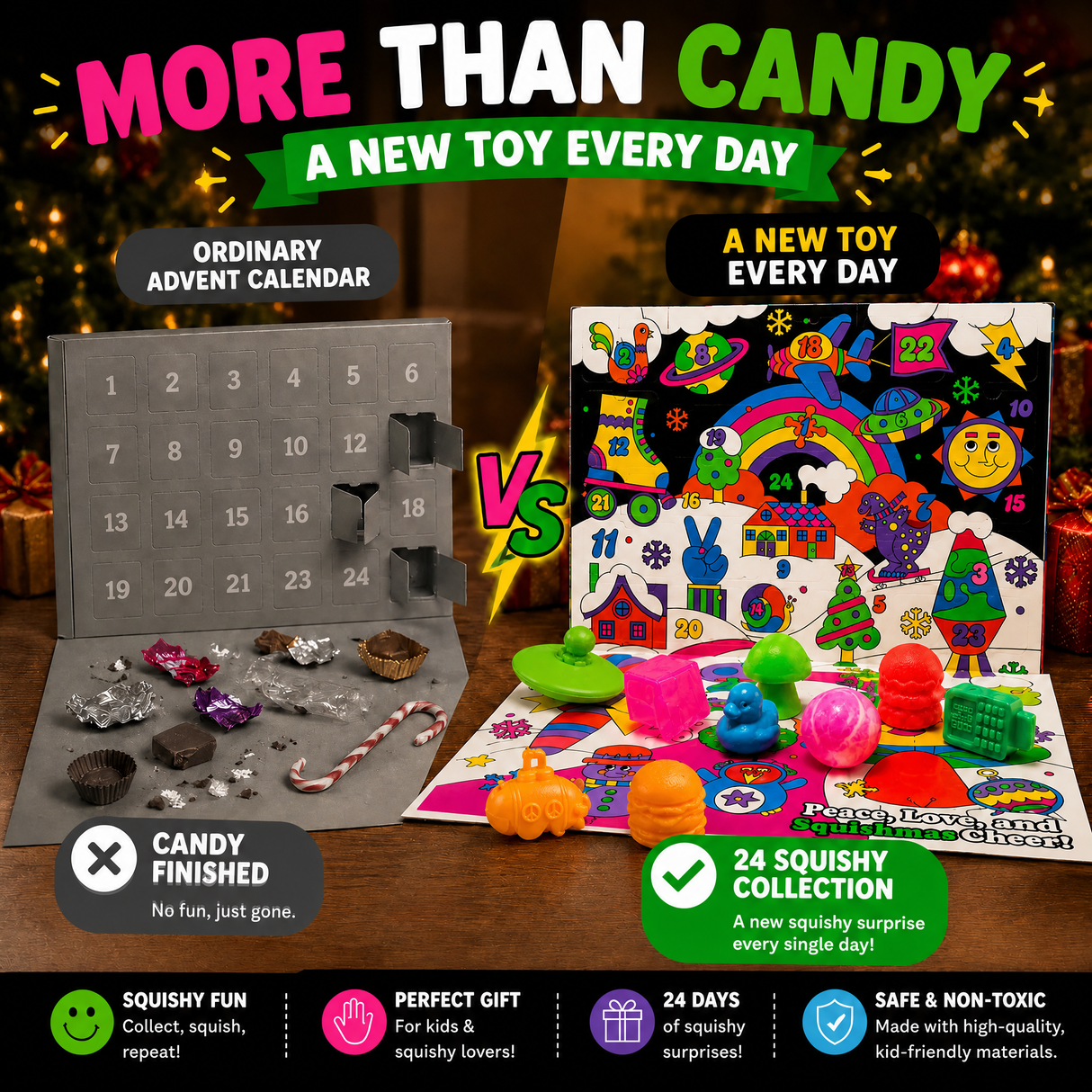 š 24-Day Squishy Advent Calendar ā A New Surprise Every Day š