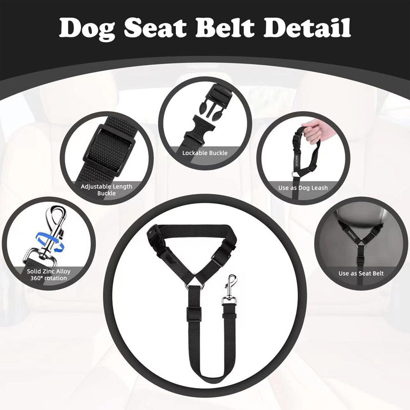 2-in-1 Dog Car Seat Belt & Walking Leash-BUY 1 GET 1 FREE