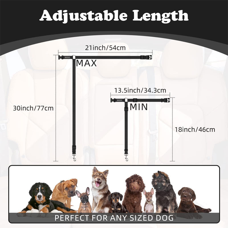 2-in-1 Dog Car Seat Belt & Walking Leash-BUY 1 GET 1 FREE