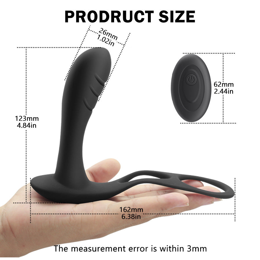 Showeggs 10 Vibration Speeds Thrusting Prostate Massager with Heating Function & Perineum Massage