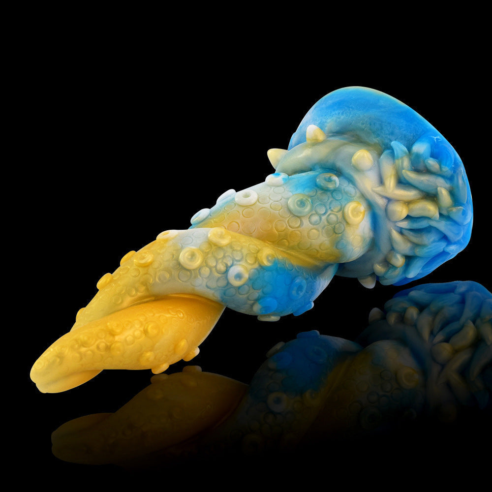 Extra Large Dildo Tentacle alien Allovers Thrusting Dildo