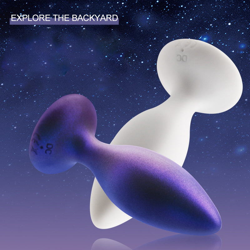 Silicone Back Court 10 Frequency Vibration Anal Plug