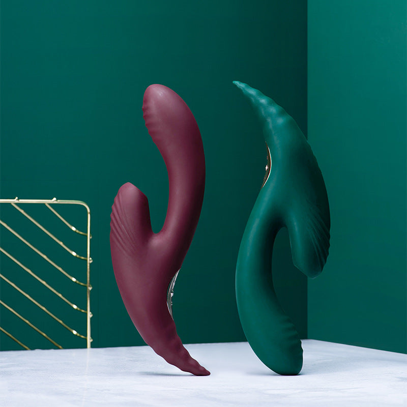 Green Vibrating Dildos Clit  Sucking Vibrator  Allovers Dildo Vibrating Suction