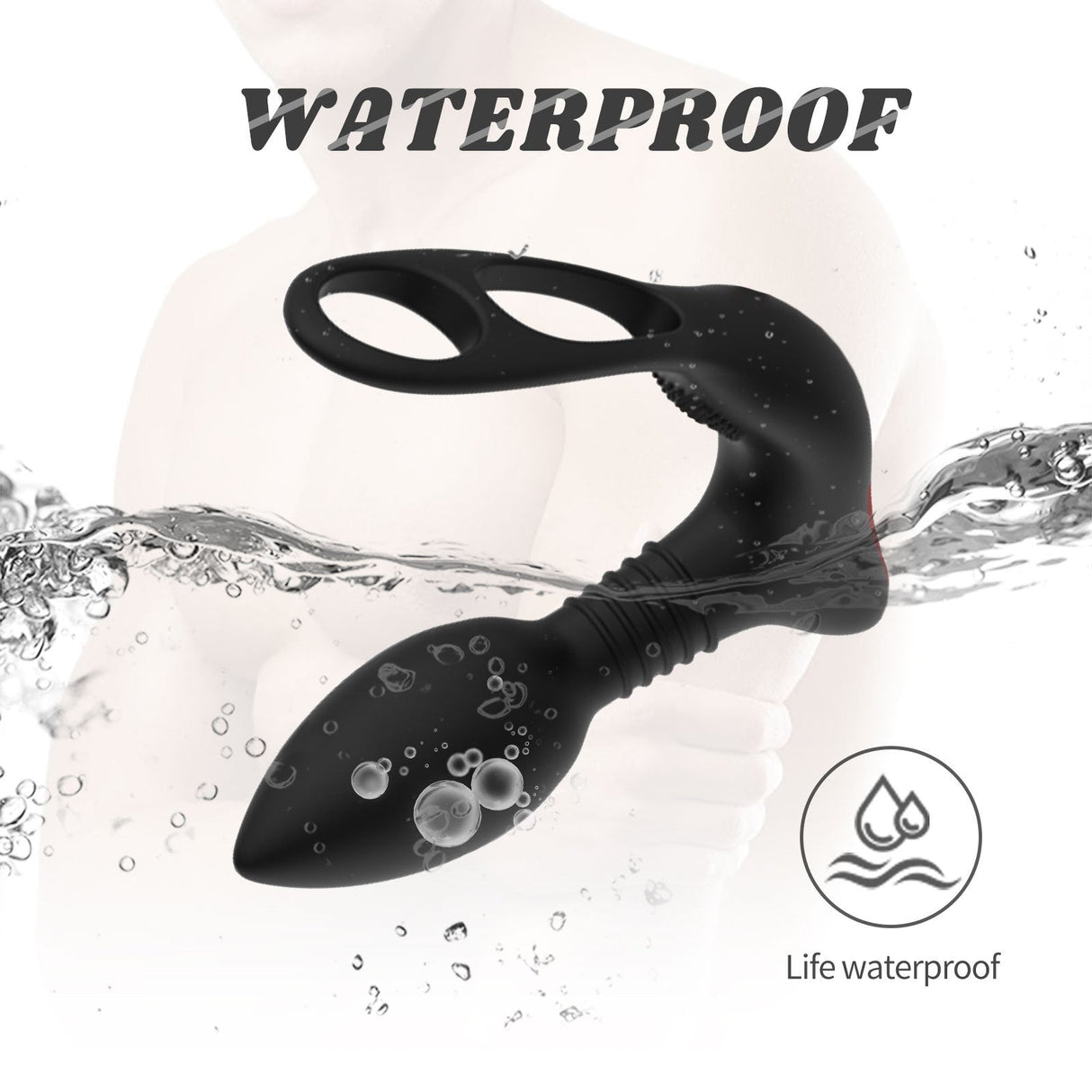 Prostate Massage 10 Frequency Vibrator Anal Plug