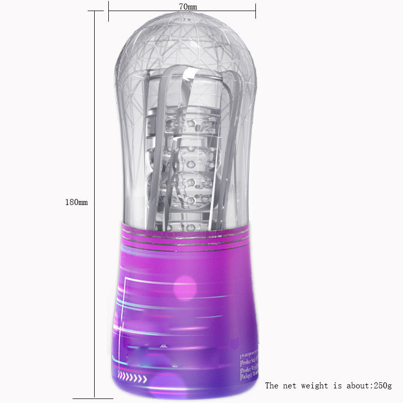 Transparent Men's Training Masturbation Cup