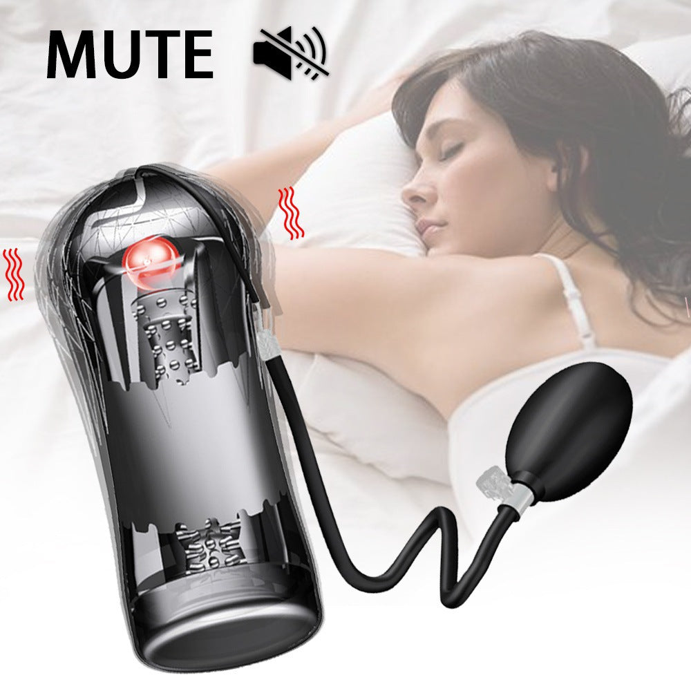 Multi-Channel Airbag Masturbation Cup - 10 Frequency Vibration-4
