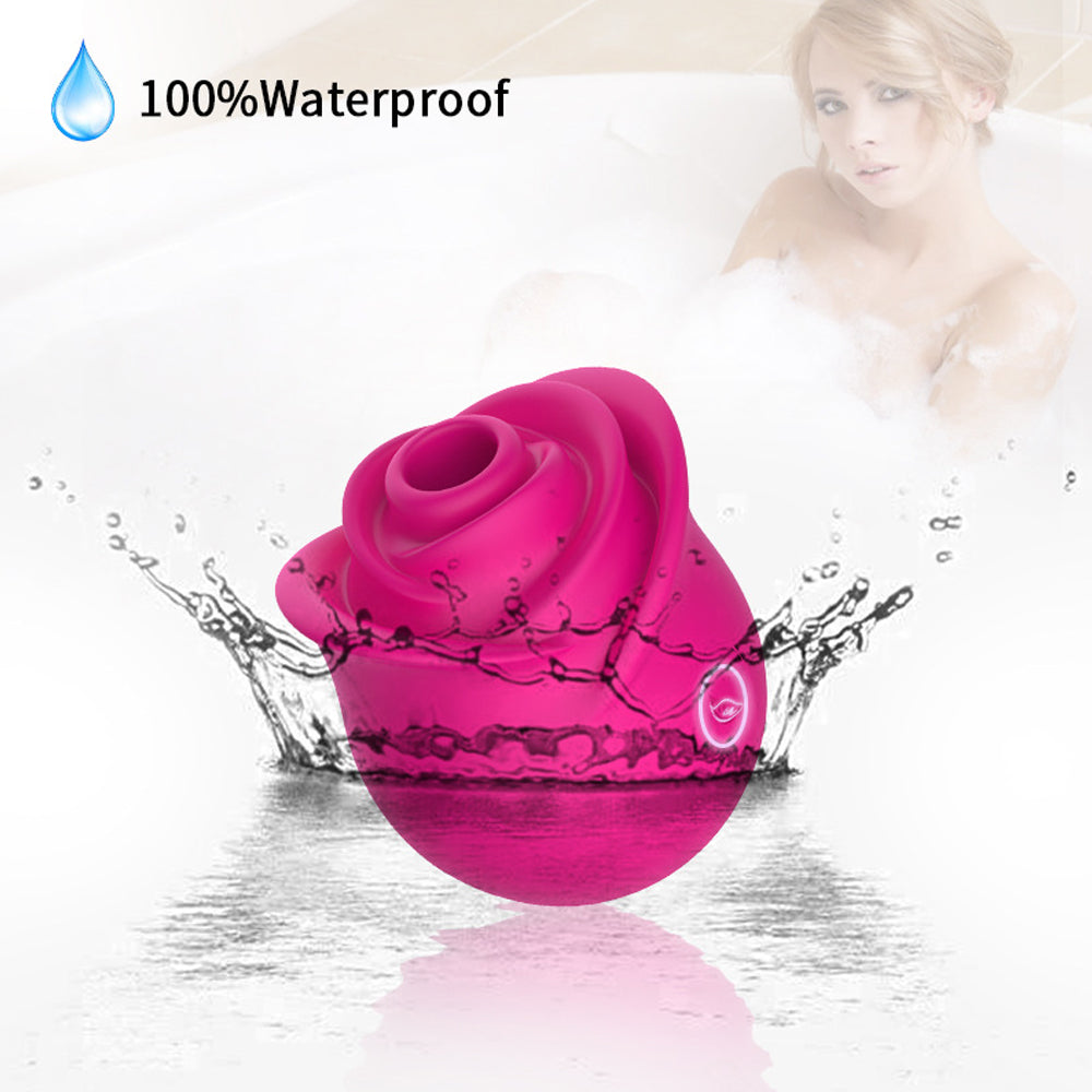 Sucking Rose Vibrator Female Massage Rose Petal Sex Toy