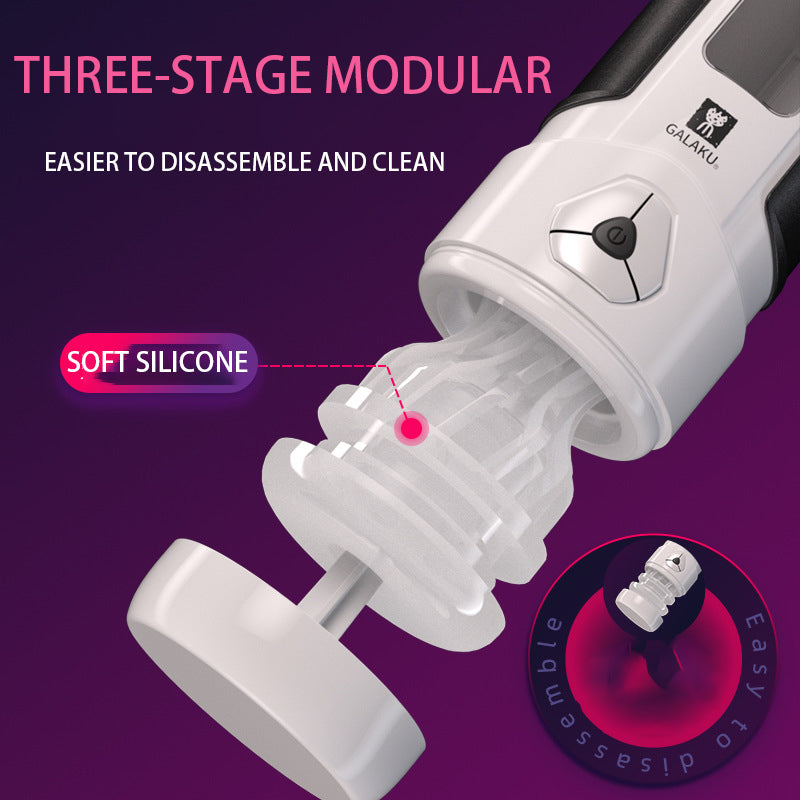 Phantom X 20 Vibrations Male Masturbator with App Control, Heating Function & Bluetooth Connectivity