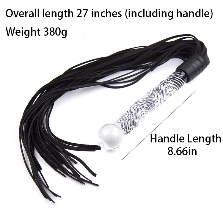 Glass Dildo Flogger