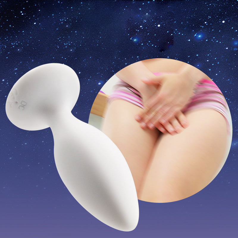 Silicone Back Court 10 Frequency Vibration Anal Plug