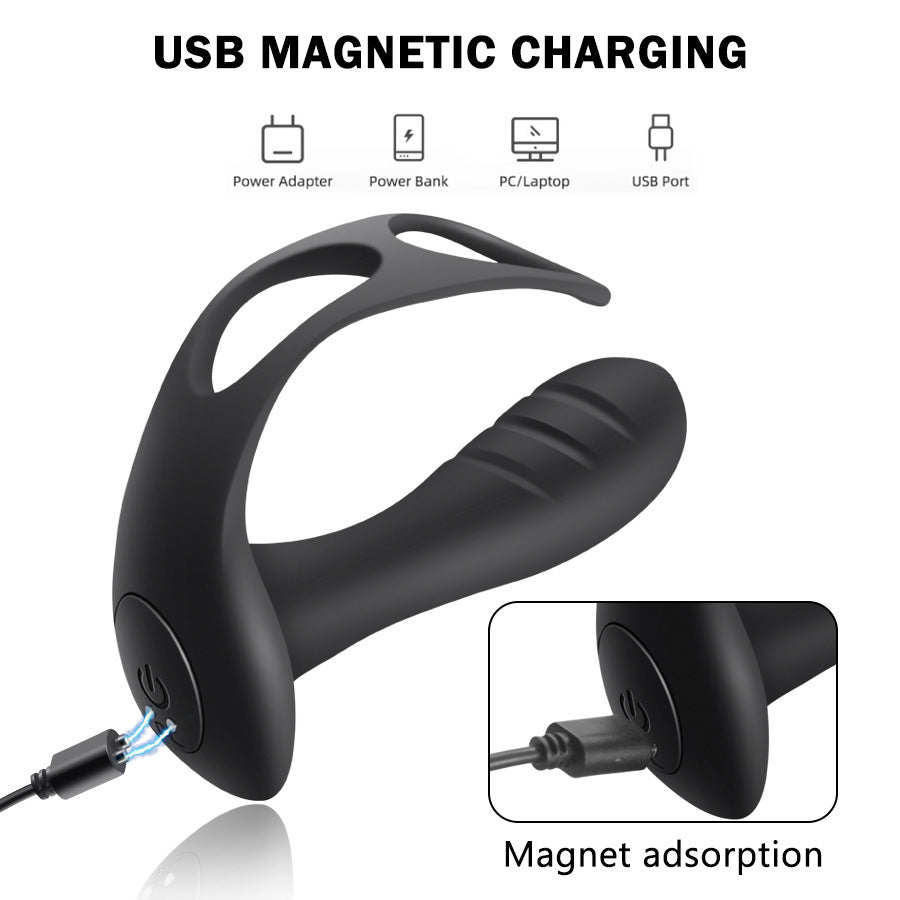 Showeggs 10 Vibration Speeds Thrusting Prostate Massager with Heating Function & Perineum Massage