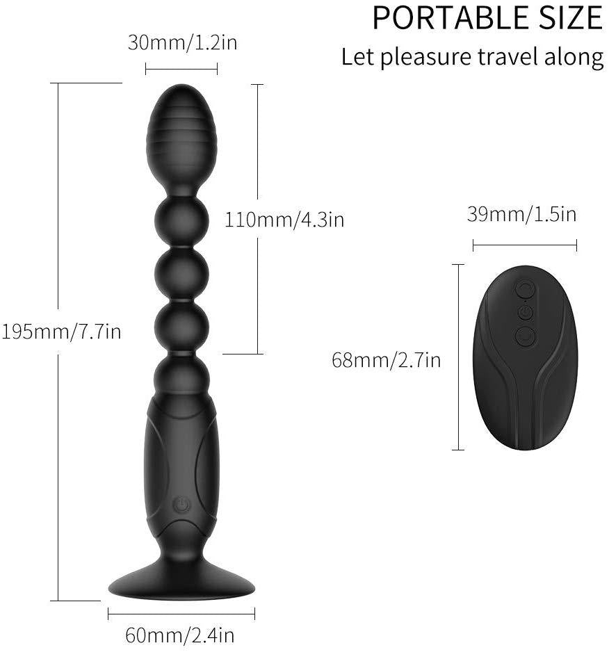 Massager Silicone Pull Bead Anal Plug